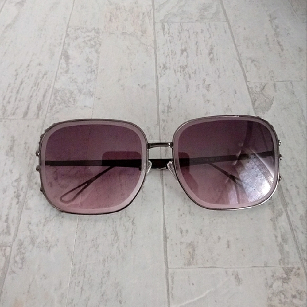 New Women's Polarized Luxury Square Oversized Sunglasses - Picture 3 of 8